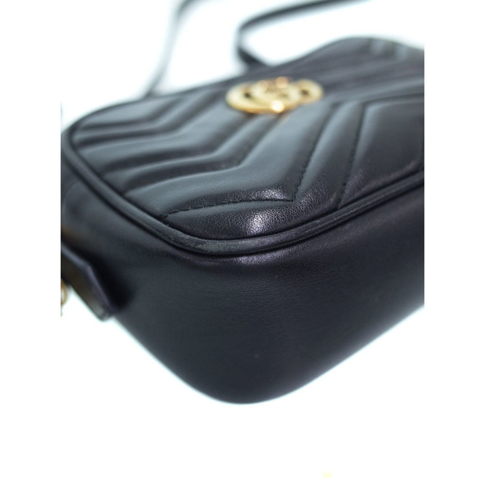 Gucci GG Marmont Shoulder Quilted Bag Mini - Picture 4 of 9